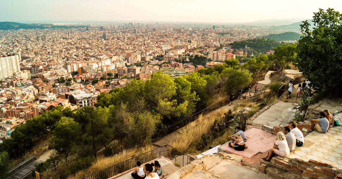Bunkers del Carmel Barcelona Aussicht